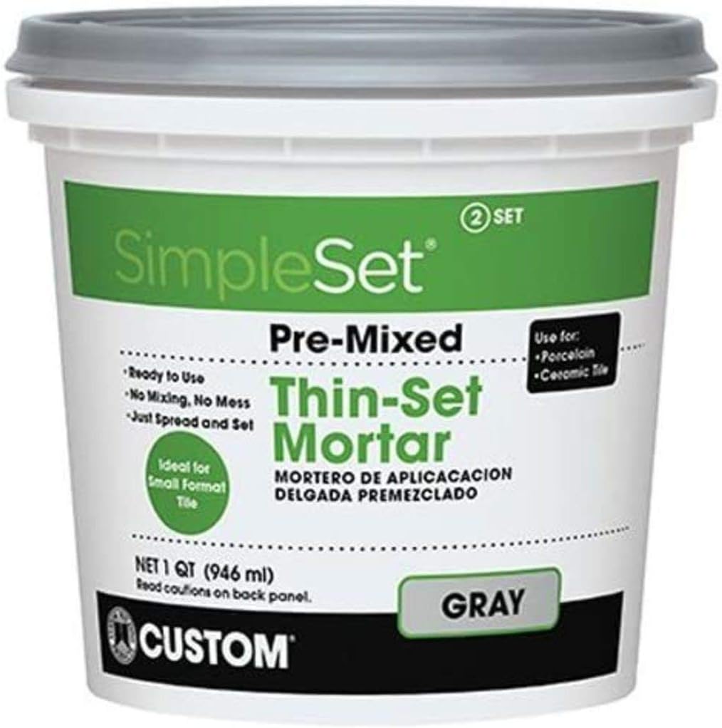 thin set mortar