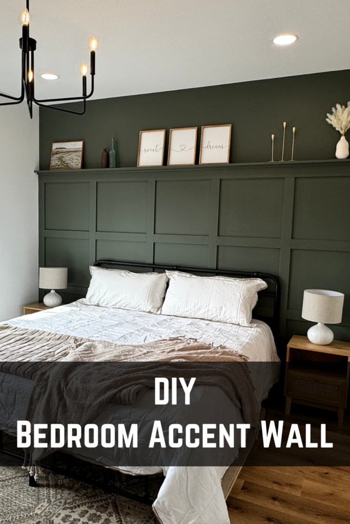 DIY Bedroom Accent Wall