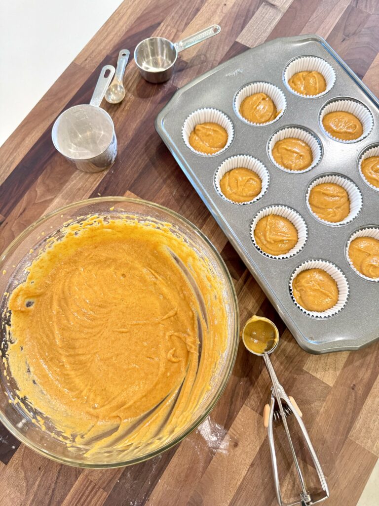 pumpkin cupcakes