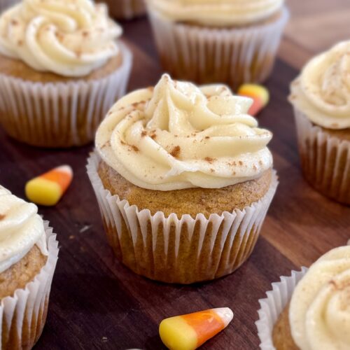 easy pumpkin cupcakes