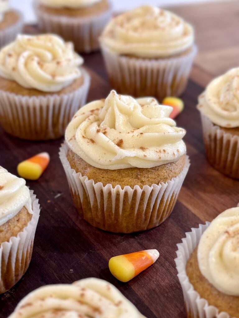 easy pumpkin cupcakes