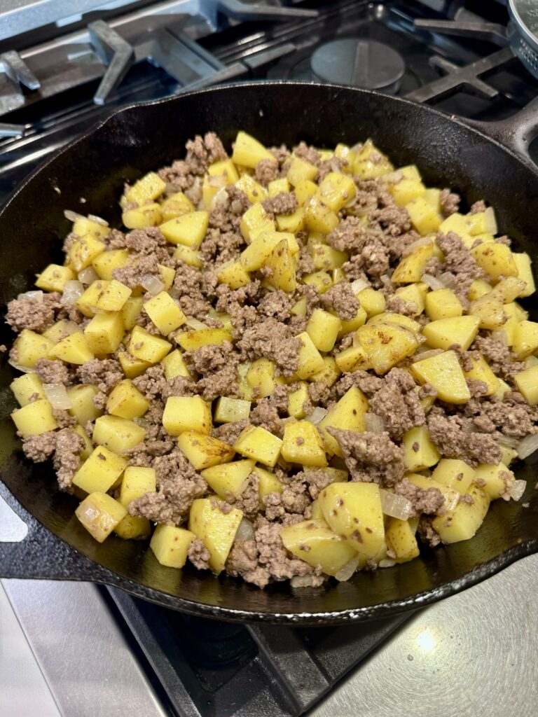 hamburger potato mixture