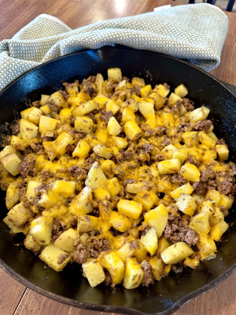 hamburger potato skillet