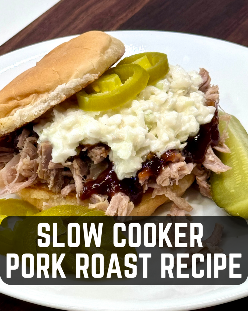 slow cooker pork roast recipe